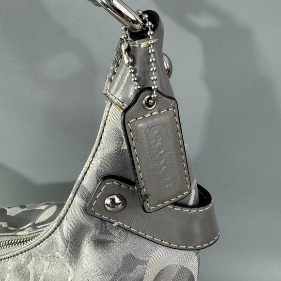 Coach F15054 Optic Signature Penelope Signature Canvas Hobo Shoulder Bag - Picture 5 of 15